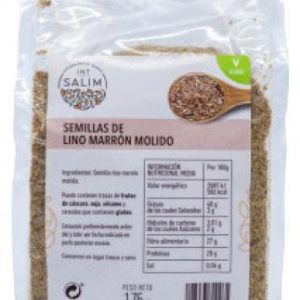SEMILLA DE LINO MARRON MOLIDO 175G