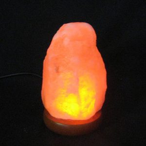 Lámpara de sal del himalaya USB natural