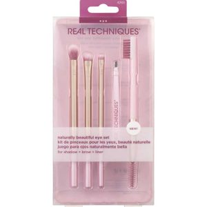 Set de pinceles de ojos y accesorios Naturally Beautiful