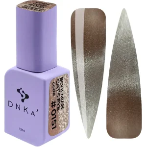 Color Gel Polish “DNKa” , 12ml , #0151 Bohemian Cat Eye