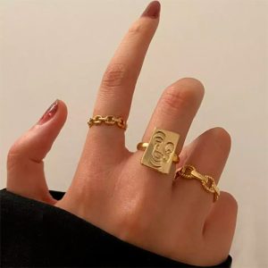 Anillos De Moda 2021 Anillos Más Vendidos Juego De Ani#