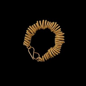 Brazalete Coiling Dorado