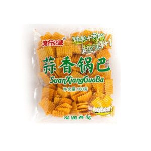 Arroz inflado crujiente sabor ajo lxep 160g