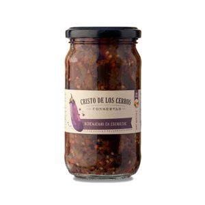 Berenjenas Al Escabeche x 310 gs ( Cristo de los Cerros )