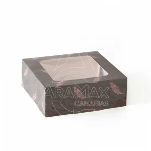 CAJAS MODELO “GREY FLOWER”  CON VENTANA