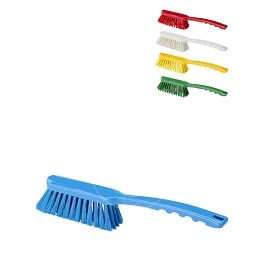 CEPILLO MANUAL MANGO MEDIO I.A AZUL 390X55X70MM. 
FIBRA SUAVE