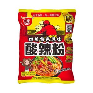 Fideos de boniato sabor picante con cerdo picante baijia 108g