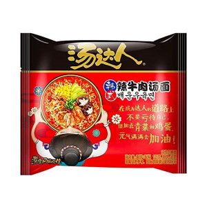 Fideo instantáneos sabor ternera picante TDR 125G