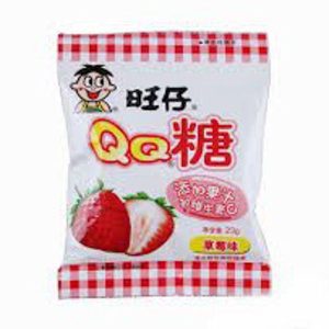 Caramelo brando sabor fresa wz 25g