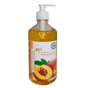 MELOCOTÓN gel de manos neutro con agradable aroma a melocotón