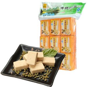 Pastelito de soja verde pastelito de frijoles mungo con sabor a castaña hyc 150g