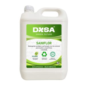 SANIFLOR – Detergente ecológico perfumado con bio-alcohol para suelos y superficies