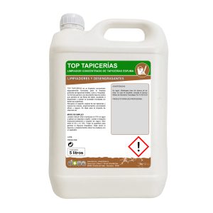 TOP TAPICERÍAS – Limpiador concentrado de tapicerías con espuma activa