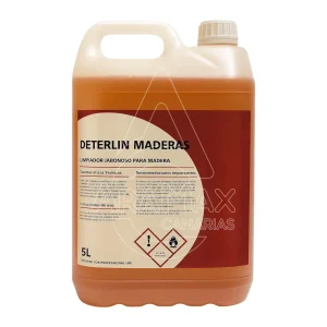 DETERLIN LIMPIADOR JABONOSO MADERAS/PARQUET BIO ALCOHOL 5L