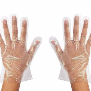 Guantes de polietileno