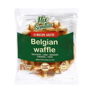 Waffle Belga Mix de Semillas x 65 gs (La Maison Gaufre)